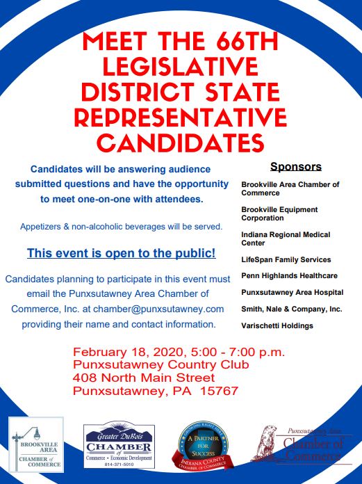 Meet The Candidates - Punxsutawney Chamber of Commerce